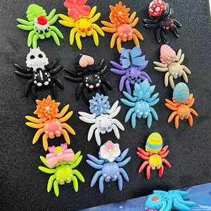 Modello di ragno magnetico stampato in 3D, decorazione creativa in plastica colorata per bambini e adulti - Product Image 2