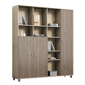 Armoires de classement en panneaux de bois modernes de haute qualité pour atelier, meubles de rangement modulaires extensibles pour bureaux commerciaux - Product Image 5