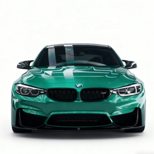 Factory Wholesale 1.52*17M Ultra Bright Metallic Green Car Vinyl Wrap Roll, Air Bubble Free, Custom Automotive Film - Product Image 5