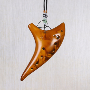 <span class=keywords><strong>Flauto</strong></span> di bambù cotto a paglia di grano con 12 fori-uno strumento musicale tradizionale del gruppo etnico - Product Image 4
