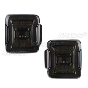 Feu arrière de voiture, ensemble de feux arrière, édition américaine pour Jeep Wrangler JL 2018-2024, kit carrosserie, accessoire automobile - Product Image 5