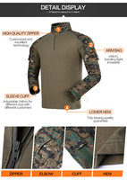 Chemise de combat tactique à manches longues (Frog Suit)