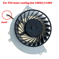 Ventilador de Refrigeración Interno para PS4 1000/1100 1200, Ventiladores de CPU Más Ligeros para Consola PSP2000 7000, Conector de 3 Pines