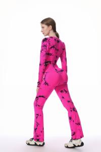 Ensemble de yoga de haute qualité, respirant, réversible, couleur unie, personnalisable, décontracté, pour femmes, ensemble de <span class=keywords><strong>fitness</strong></span> 2 pièces - Product Image 2