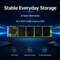 Vente en gros de SSD NGFF M2 2280 1TB 512GB M.2 SATA III 6Gb/s jusqu'à 550MB/s pour ordinateur portable et ordinateur de bureau, fournisseur en gros