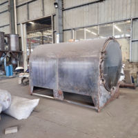 Machine de carbonisation BRD avec moteur 220V/380V 1.5KW, multifonctionnelle, large gamme d'applications, capacité 4/6/8m3, garantie 1 an