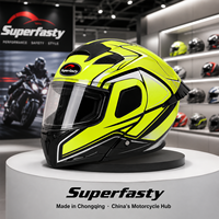 Accessoires de moto de luxe pour jeunes, homologués DOT, avec protection intégrale du visage en ABS, pour les trajets urbains quotidiens, fabriqués en Chine