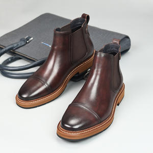 Nouvelles Chaussures Oxford en Cuir Imperméables Artisanales de Luxe Décontractées Britanniques pour Hommes, Modèle Evergreen, à Enfiler, Formelles, pour Mariage et Bureau - Product Image 6