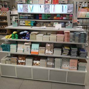 OEM ODM articoli per ufficio per libreria vetrina in legno accessori completi e <span class=keywords><strong>arredamento</strong></span> per negozi di cancelleria - Product Image 4