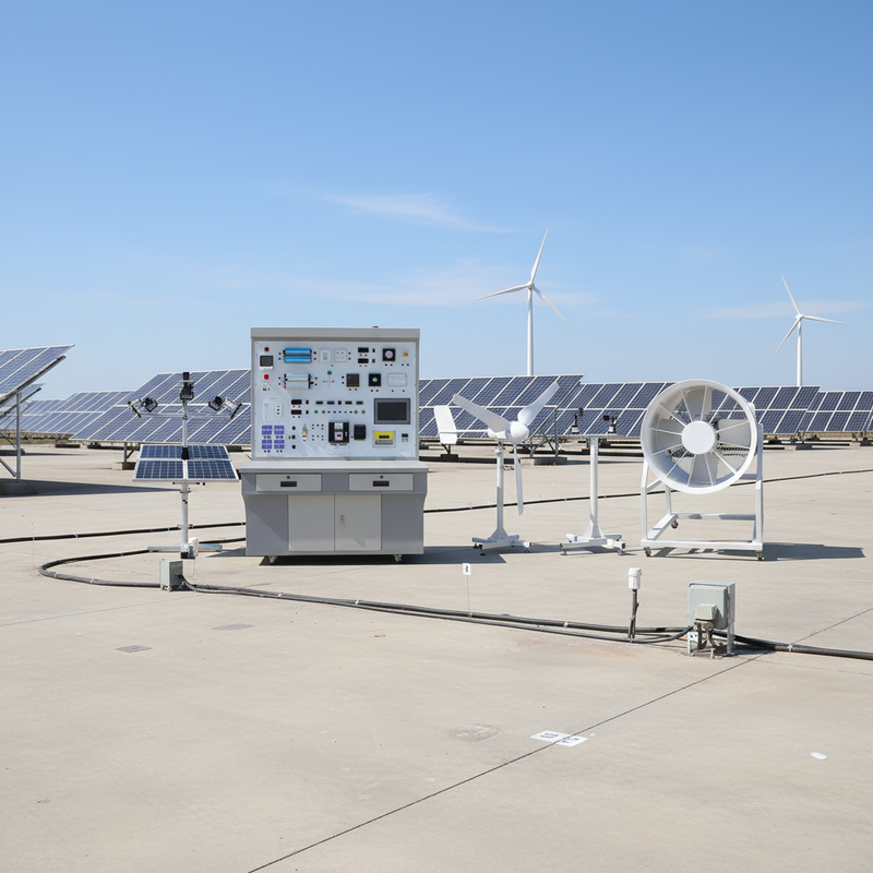 Solar Wind Hybrid Power Generation Trainer