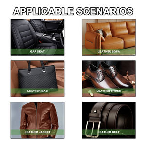 Jaysuing siège auto canapé sac chaussures veste ceinture professionnel cuir vinyle kit <span class=keywords><strong>de</strong></span> réparation rayures fissuration brûlure trou réparation crème - Product Image 5