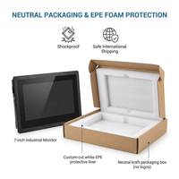 Moniteur industriel LCD tactile intégré de 7, 10,4, 13,3, 15, 17 pouces pour casiers à colis