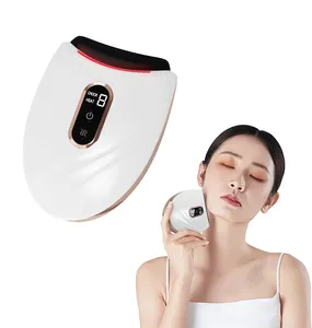 Bianstone électrique blanchissant le visage Gua Sha galvanique grattage masseur outil de sculpture du visage équipement de beauté pour appareil facial