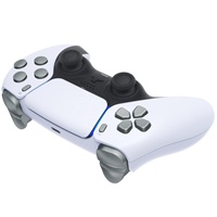 Métal Peinture Gris Direction Dpad Et Visage Action Joystick Personnalisé Ensemble Complet Bouton Pour PS5 Bdm010 Bdm020