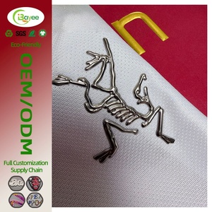 Patchs thermocollants en TPU, autocollants de transfert de logo, étiquettes pour vêtements, patchs pour vêtements, étiquettes de transfert thermique DTF pour vêtements, patch en TPU gaufré - Product Image 1