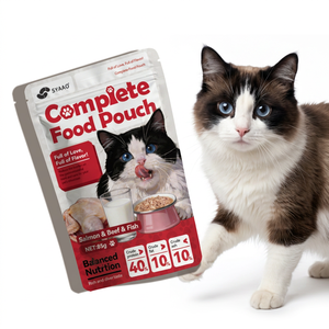 Comida Húmeda para Gatos, Deliciosa Comida para Mascotas, Carne, Bocadillos Húmedos para Gatos, Snacks, Comida Húmeda en Bolsa para Gatos - Product Image 1