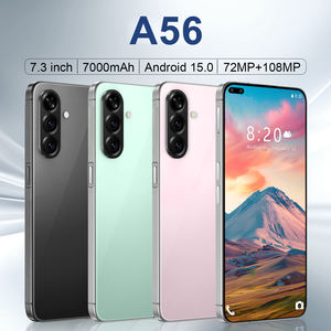 Oferta Económica, Teléfono Inteligente 5G de 16 GB + 1 TB, A56, Nuevo Teléfono Móvil con Pantalla Grande de 7.3 Pulgadas, 108 MP, 144 Hz, Teléfonos Celulares Globales - Product Image 4