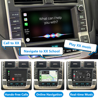 Kit d'interface décodeur sans fil Apple CarPlay Android Auto pour Toyota Crown Majesta URS206