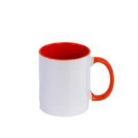 Mug de voyage en céramique blanche 11oz pour sublimation, vierge, personnalisable en gros, avec logo, pour presse à chaud, tasse à café DIY pour cadeaux et événements promotionnels