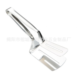 304 Stainless Steel Food Grade Tongs Steak Fish Kitchen Pancake Spatula Oven Safe Hand Wash Only Jieyang Made - Product Image 5