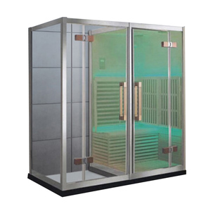 Modern Outdoor Sauna Turkish Shower Far Infrared Wasmo Dry Indoor Sauna Steam Cabinet Modular Sauna Shower Cabin <strong>Salt</strong> <strong>Therapy</strong> - Product Image 5