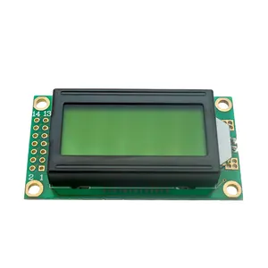 FSTN/STN 8 × 2 Zeichen kleines LCD-Display 8 Zeichen 2-Zeilen-LCD-Display-Modul