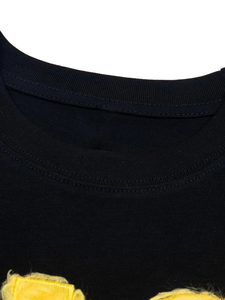 Wholesale Men's Custom Logo <strong>T</strong>-<strong>Shirt</strong> Anti-Wrinkle Loose Fit Casual Style Blank <strong>Design</strong> <strong>3D</strong> Embroidered Patch Short Length - Product Image 6