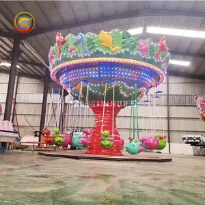 Cheap flying chair amusement park ride kid rides swing flying chair for sale