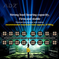 ADZ 4.5M DJ éclairage T-Bar Truss Stand 80KG capacité de charge équipement d'éclairage de scène Support de lumière par