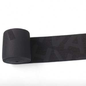 High Quality <b>Elastic</b> Waistband Jacquard <b>Elastic</b> Band for Underwear Logo Printed Designer <b>Elastic</b> Bands - Product Image 2