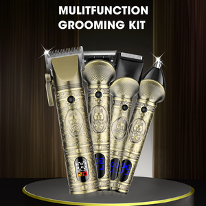 Lanumi 2226 <span class=keywords><strong>Tondeuse</strong></span> à cheveux électrique rechargeable USB haute vitesse <span class=keywords><strong>Kit</strong></span> <span class=keywords><strong>Tondeuse</strong></span> à cheveux professionnelle tout métal pour hommes Utilisation domestique - Product Image 2