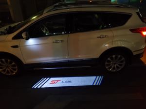 Remplacement de la lumière d'ambiance LED avec logo de tapis, logo fantôme de rétroviseur latéral ADT MK3, ligne <span class=keywords><strong>ST</strong></span> RS pour C-<span class=keywords><strong>Max</strong></span> II 2010-2018 - Product Image 6