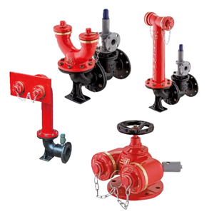 Adaptateur de raccordement mural pour hydrant d'incendie SQB160 DN15 en fonte durable pour les incendies de classe A et B - Product Image 5