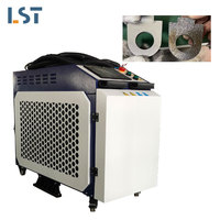 Nettoyeur Laser Portable Continu à Main, Dérusteur Laser 1500w 2000w 3000w, Machine de Nettoyage Laser pour Élimination de la Rouille en Surface