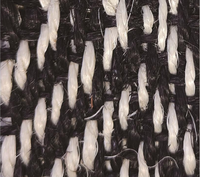 Sisal Fiber Woven Modern Solid Color Flooring Rugs & Carpets Non-Slip Scratch-Resistant for Home Living Room & Office