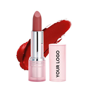 MLM Hot Sale OEM Custom Matte <b>Lipstick</b> Soft Velvet Long Lasting Non Fading <b>Moisturizing</b> Lip Color Private Label Makeup - Product Image 1