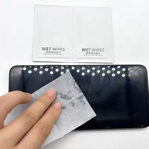 Assurance qualité Lingettes nettoyantes jetables monobloc pour écran d'ordinateur avec logo personnalisé - Product Image 2