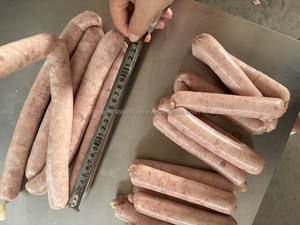 Maquinaria de procesamiento de carne Máquina de llenado de salchichas neumática eléctrica Totalmente automatizada Acero inoxidable 304 de alta capacidad - Product Image 4