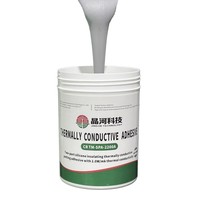 Scellant en silicone à faible viscosité 2W/mk résistant au soufre, composé bicomposant, conducteur thermique, isolant électrique, composé de potting