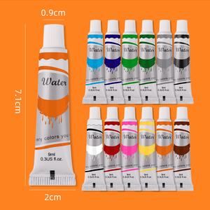 Juego de Pintura Acrílica de Acuarela Xin Bowen a Precio de Mayoreo, Colores Brillantes, 12 Colores, 12 ml, Materiales de Pintura de Buena Calidad - Product Image 6