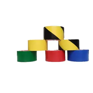 High-Temperature and Corrosion-Resistant 5cm PVC Warning Tape Rubber Adhesive Waterproof for Packaging and Sticking