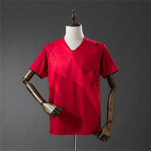 Milli Takım Ev Sahibi Futbol Forması Taraftar Versiyonu Unisex Kısa Kollu Retro Stil Hızlı Kuruyan Nefes Alabilen %100 Polyester - Product Image 1