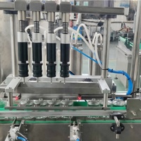 Machine de remplissage automatique de liquides, équipement de remplissage multi-têtes haute précision pour eau, jus, huile, shampoing, miel, sauces, cosmétiques