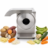 Snijmachine voor tuberachtige groenten en fruit, zoals aardappel, zoete aardappel, cassave, taro, yam, wortel, bieten, voor voedingsmiddelenfabrieken