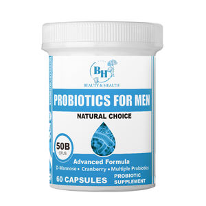 Probiótico para Hombres en Cápsulas, 60 Unidades, Apoyo Digestivo y Equilibrio de la <span class=keywords><strong>Flora</strong></span> <span class=keywords><strong>Intestinal</strong></span>, <span class=keywords><strong>Natural</strong></span>, OEM/ODM, Empaque Personalizado - Product Image 3