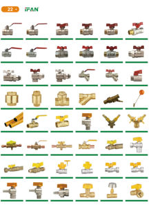 IFANボールバルブ長いハンドルねじ真鍮製 - Product Image 6