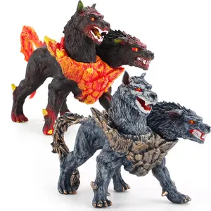 HY出口古罗马神话动物地狱犬模型双头犬魔兽静态装饰