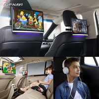 Écran tactile IPS Android pour appuie-tête de voiture avec Bluetooth, Wi-Fi et divertissement pour sièges arrière, compatible avec toutes les voitures