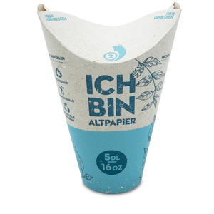 Gobelets à café jetables faciles à emporter, résistants à l'eau et à l'huile, pour frites, barbecue, double paroi, revêtement en PLA, gobelets en papier papillon - Product Image 6