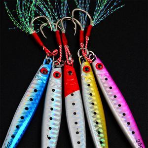 25g 40g 60g 80g 100g 120g 150g 180g Appâts durs artificiels à effet lumineux pour pêche en haute mer - Product Image 5